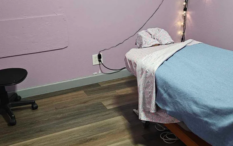 massage therapy room boone ia