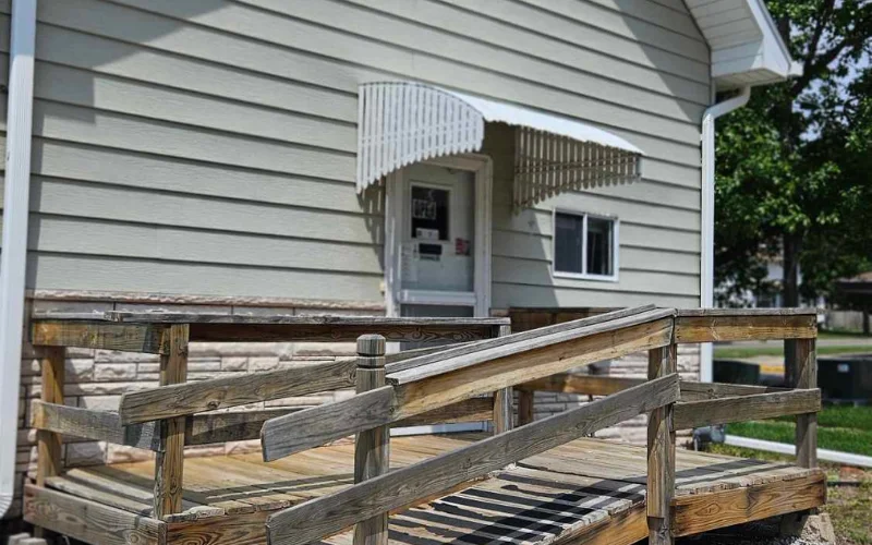 office back entrance boone ia