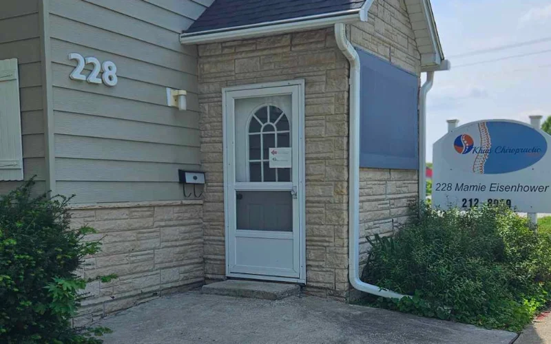 office front entrance boone ia